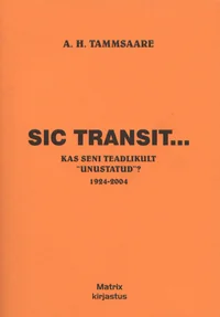 Sic transit...