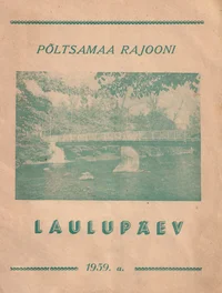 Põltsamaa rajooni 1959. a. laulupäeva teatmik