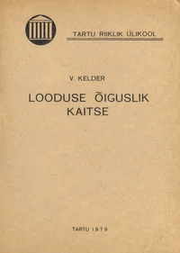 Looduse õiguslik kaitse