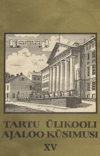 Tartu Ülikooli ajaloo küsimusi