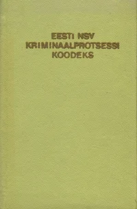 Eesti NSV kriminaalprotsessi koodeks