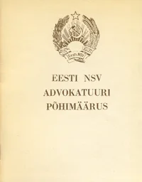 Eesti NSV advokatuuri põhimäärus