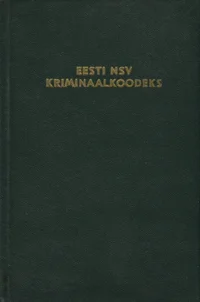 Eesti NSV kriminaalkoodeks
