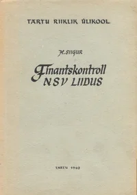 Finantskontroll NSV Liidus