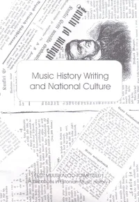 Music History Writing and National Culture 