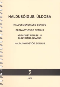 Haldusõigus. Üldosa