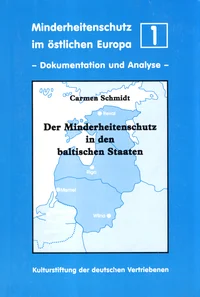 Der Minderheitenschutz in den baltischen Staaten 