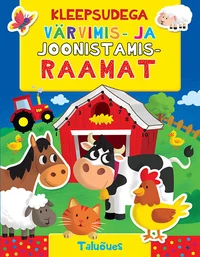 Kleepsudega värvimis-ja joonistamisraamat
