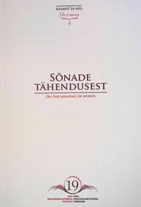 Sõnade tähendusest